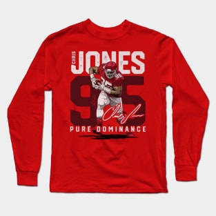 Chris Jones Kansas City Dominance Long Sleeve T-Shirt